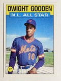 1986 Topps #709 Dwight Gooden AS