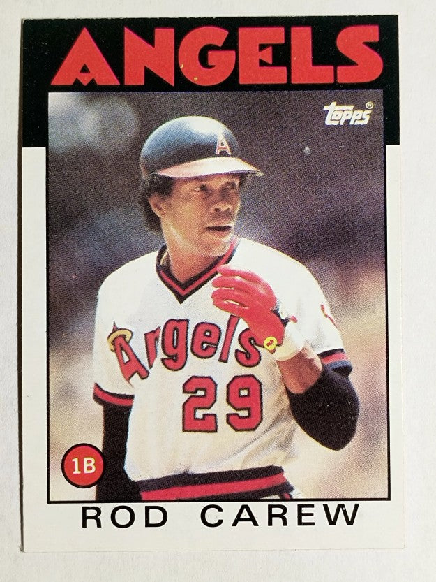 1986 Topps #400 Rod Carew
