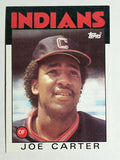 1986 Topps #377 Joe Carter