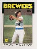 1986 Topps #267 Paul Molitor