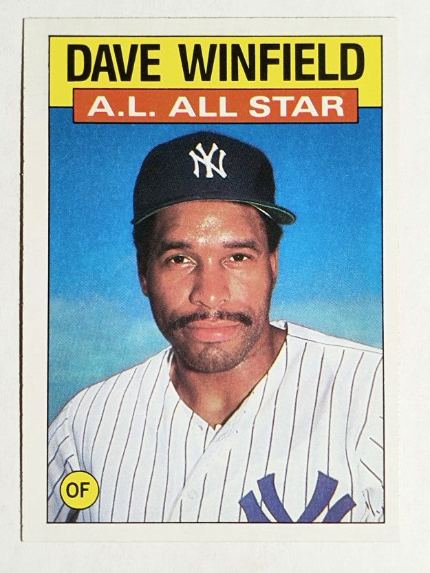 1986 Topps #717 Dave Winfield AS