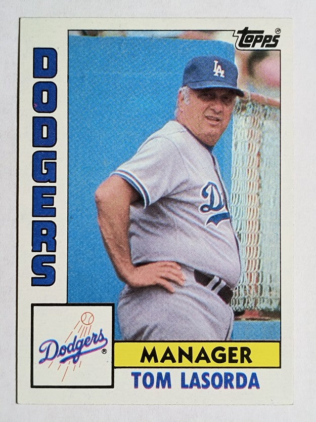 1984 Topps #681 Tom Lasorda MG