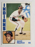1984 Topps #48 Julio Franco