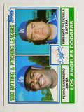 1983 Topps #681 Dodgers TL/Pedro Guerrero/Fernando Fernando