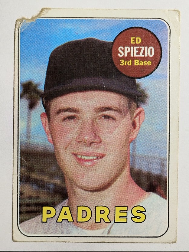 1969 Topps #249 Ed Spiezio (POOR)