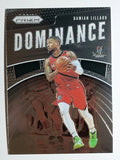 2019-20 Panini Prizm Dominance #6 Damian Lillard
