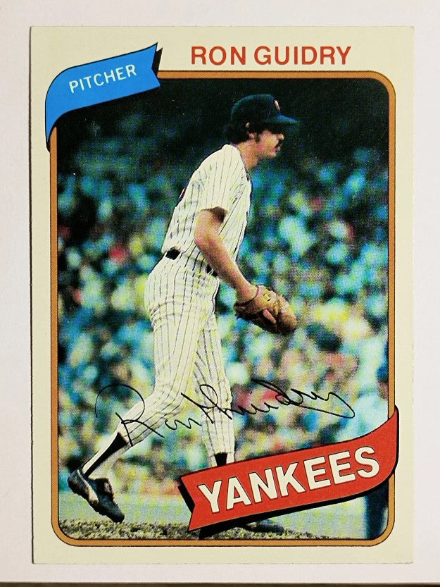 1980 Topps #300 Ron Guidry (NM)
