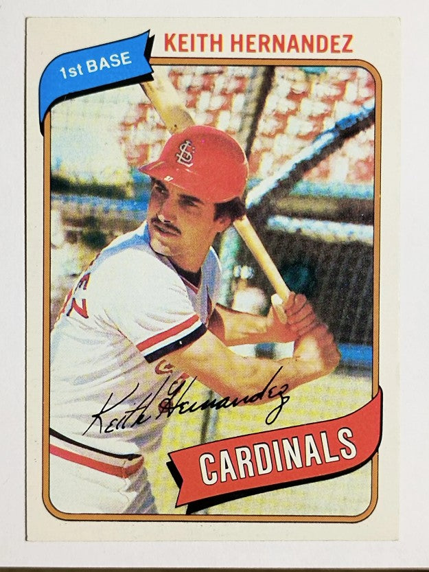 1980 Topps #321 Keith Hernandez (NM)