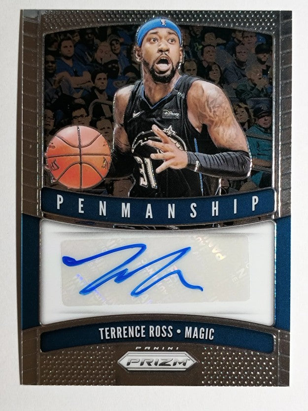 2019-20 Panini Prizm Penmanship #15 Terrence Ross