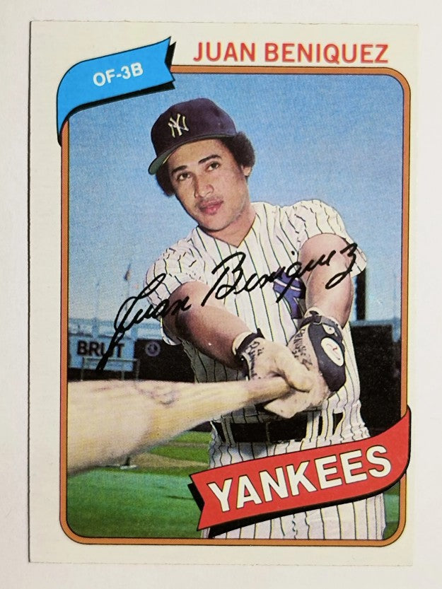 1980 Topps #114 Juan Beniquez (EXMT)