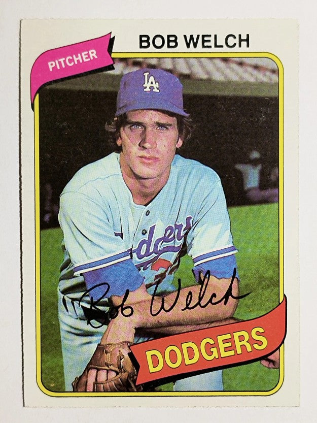 1980 Topps #146 Bob Welch (EXMT)