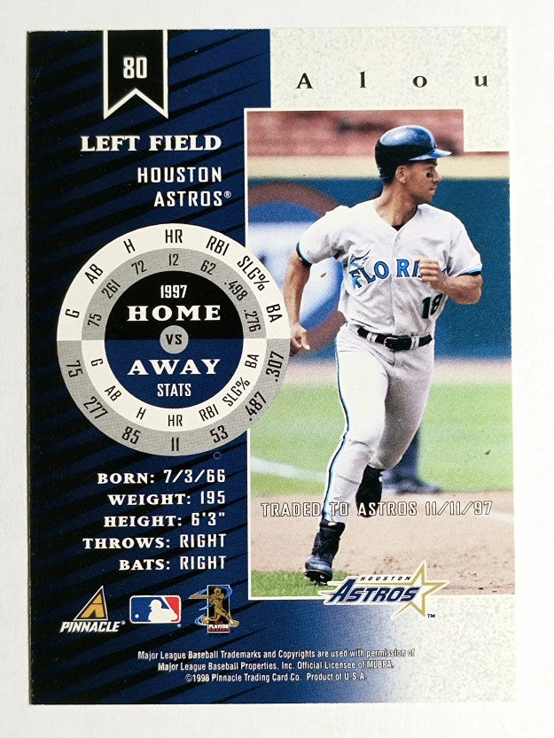1998 Zenith #80 Moises Alou