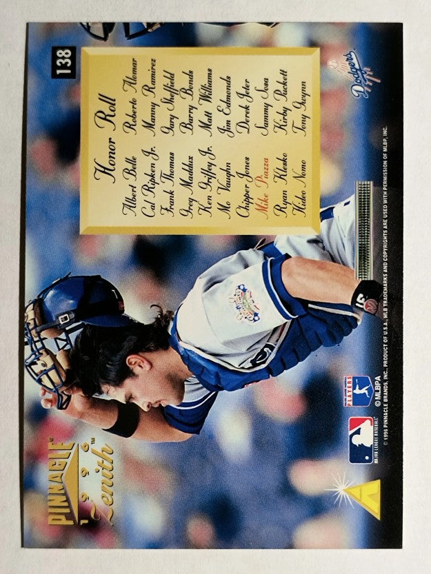 1996 Zenith #138 Mike Piazza HON