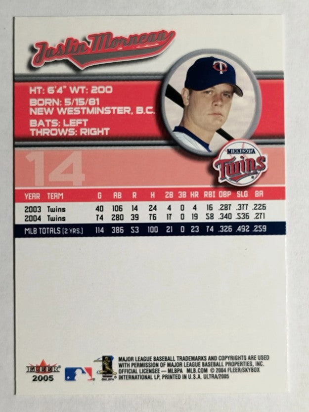 2005 Ultra #14 Justin Morneau