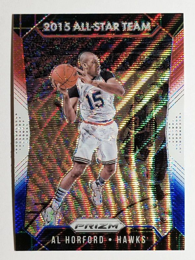 2015-16 Panini Prizm Prizms Red White Blue #358 Al Horford AS