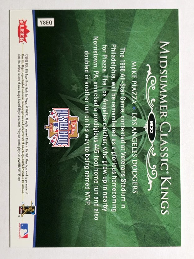2006 Ultra Midsummer Classic Kings #MCK2 Mike Piazza