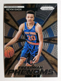 2018-19 Panini Prizm Freshman Phenoms #17 Kevin Knox