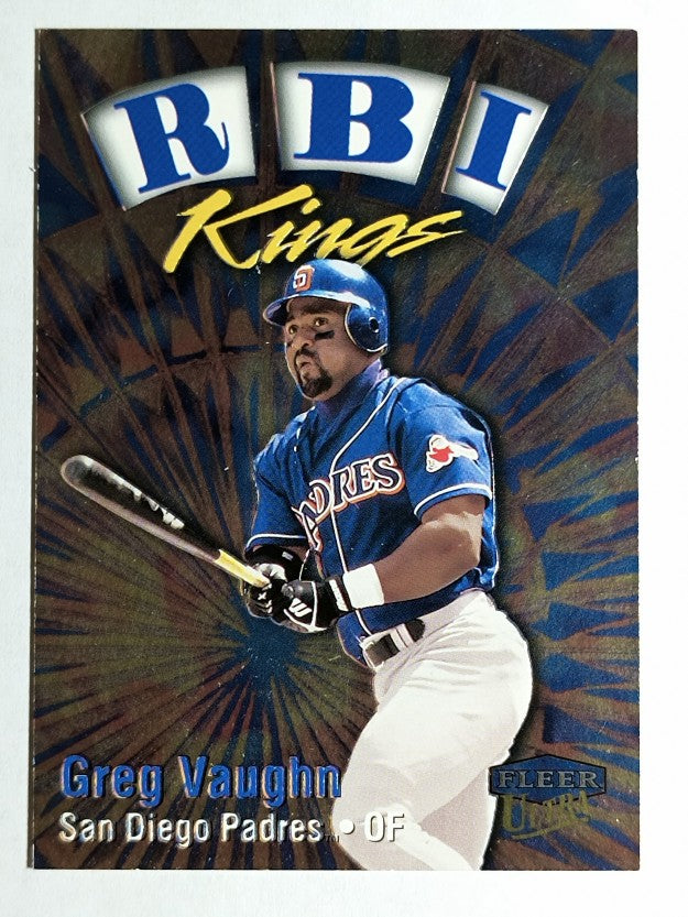 1999 Ultra RBI Kings #26 Greg Vaughn