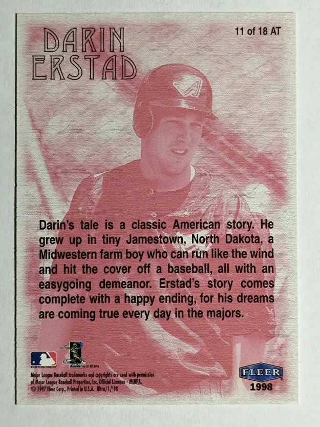1998 Ultra Artistic Talents #11 Darin Erstad