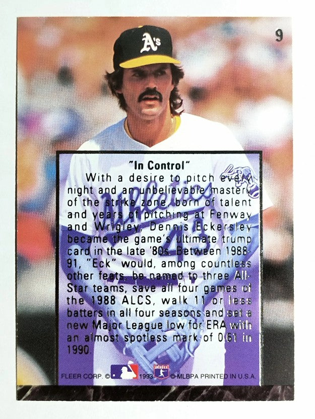 1993 Ultra Eckersley #9 Dennis Eckersley/In Control
