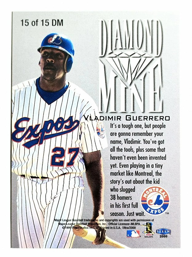 2000 Ultra Diamond Mine #15 Vladimir Guerrero