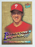 2001 Ultra Tomorrow's Legends #10 Scott Rolen