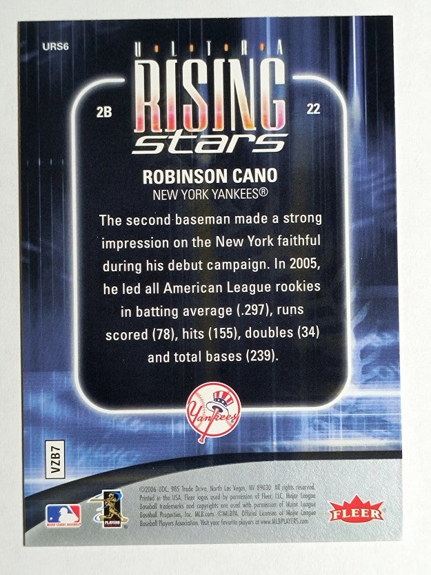 2006 Ultra Rising Stars #URS6 Robinson Cano