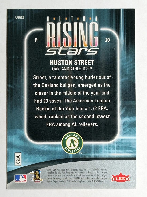 2006 Ultra Rising Stars #URS2 Huston Street