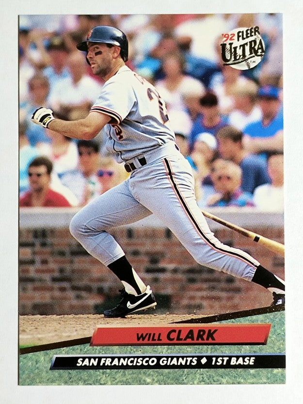 1992 Ultra #287 Will Clark