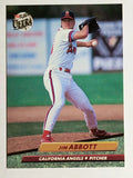1992 Ultra #321 Jim Abbott
