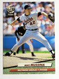 1992 Ultra #9 Mike Mussina