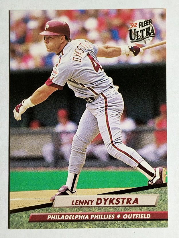 1992 Ultra #241 Len Dykstra