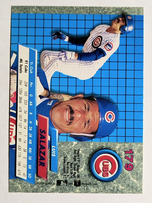 1992 Ultra #179 Luis Salazar