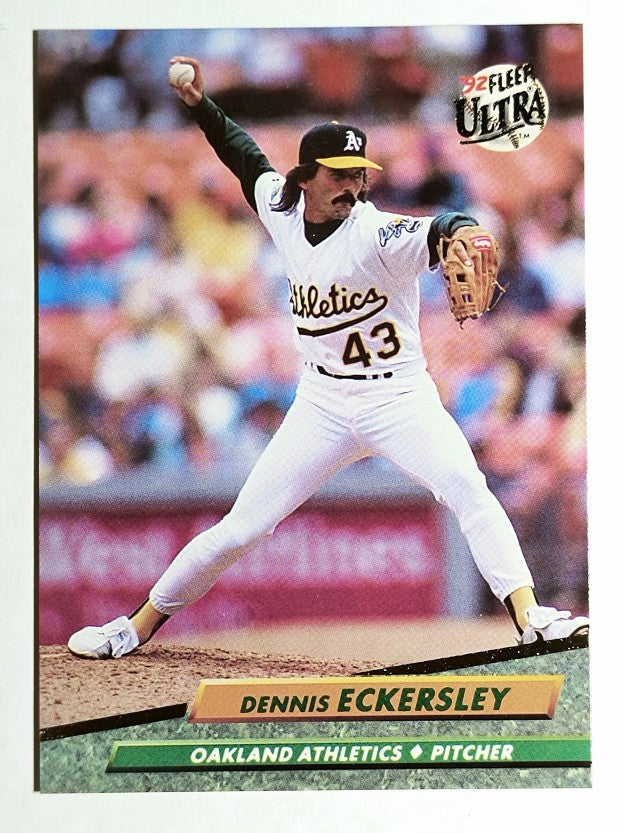 1992 Ultra #421 Dennis Eckersley