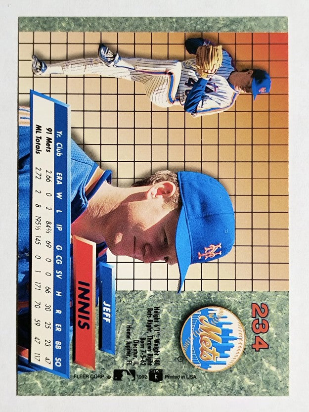 1992 Ultra #234 Jeff Innis