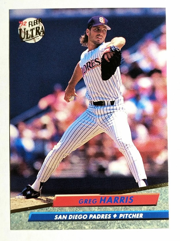 1992 Ultra #278 Greg W. Harris
