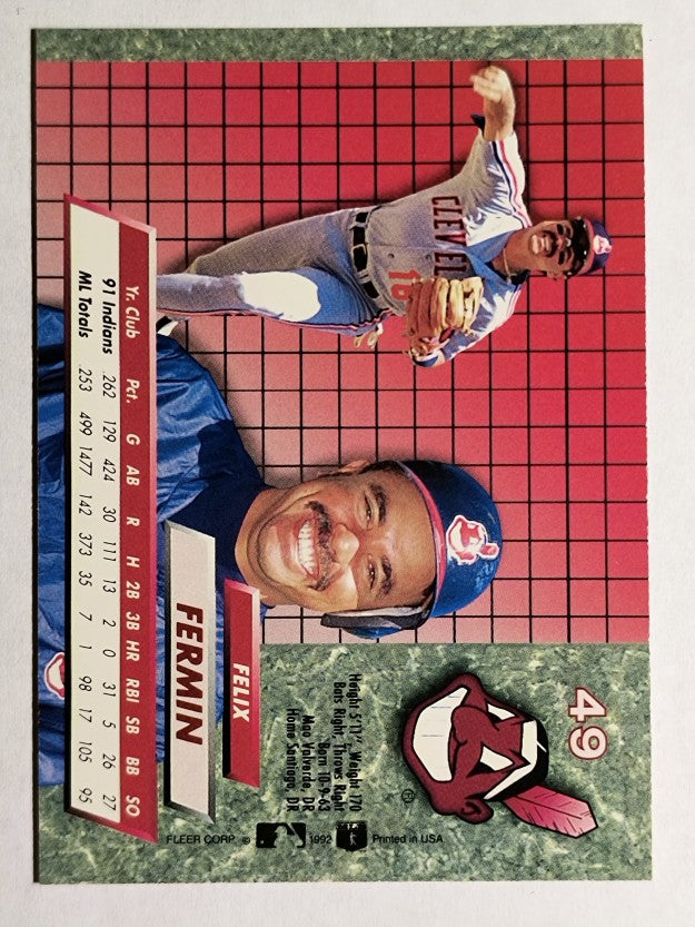 1992 Ultra #49 Felix Fermin