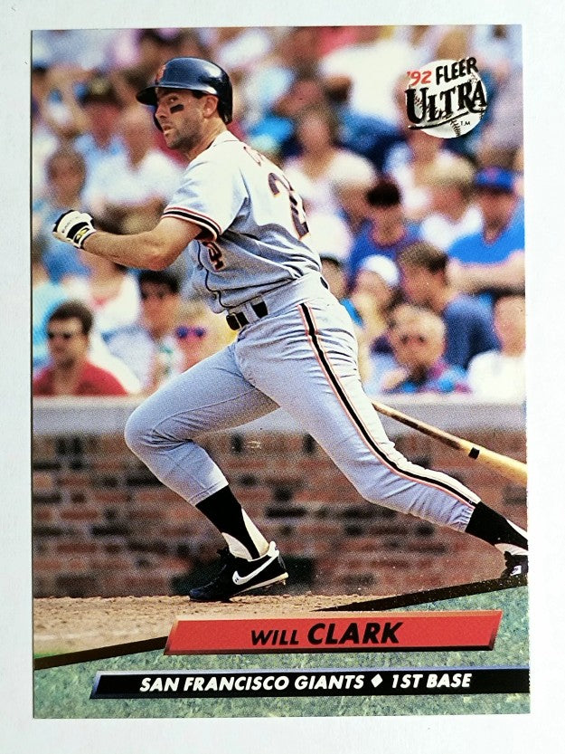 1992 Ultra #287 Will Clark