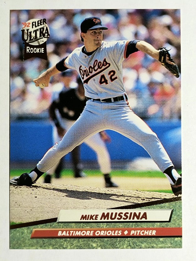 1992 Ultra #9 Mike Mussina