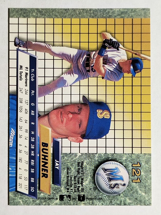 1992 Ultra #121 Jay Buhner