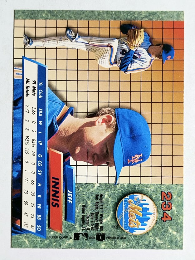 1992 Ultra #234 Jeff Innis
