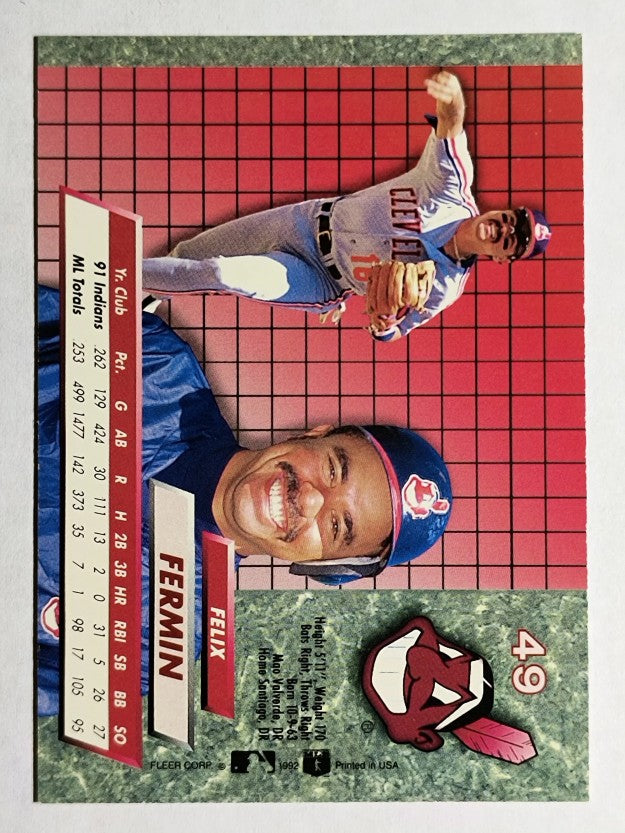 1992 Ultra #49 Felix Fermin