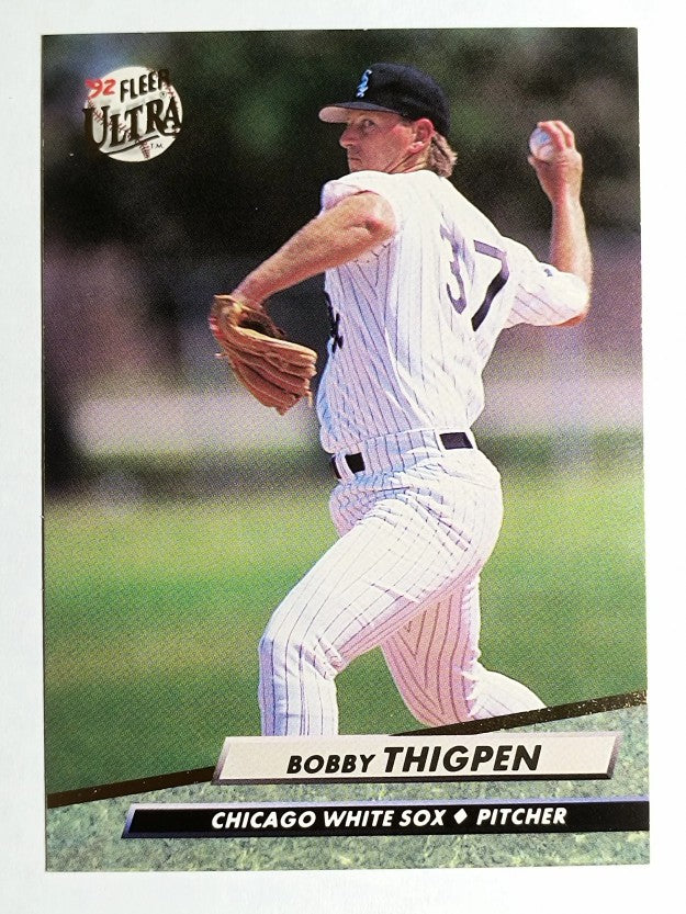 1992 Ultra #342 Bobby Thigpen