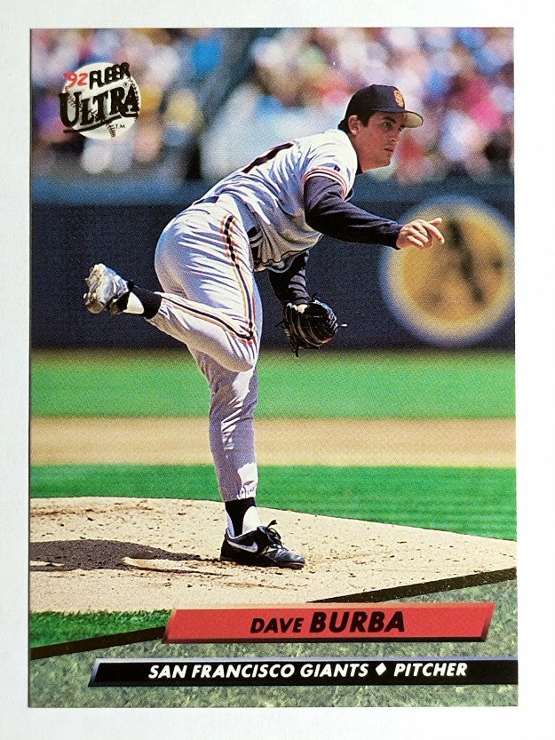 1992 Ultra #587 Dave Burba