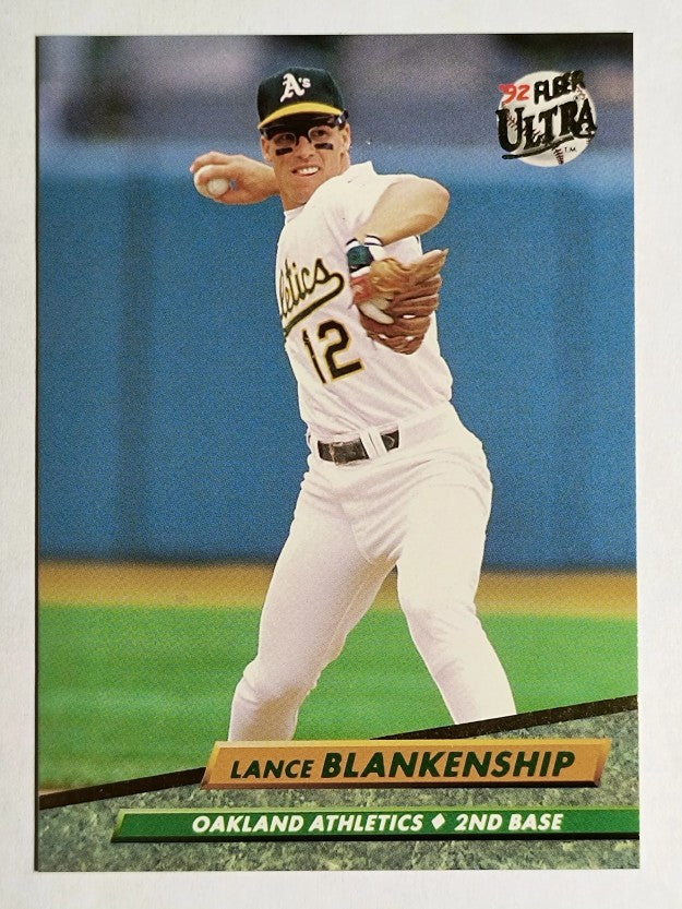 1992 Ultra #418 Lance Blankenship