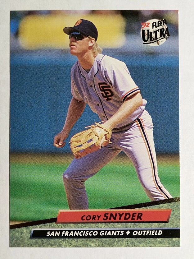 1992 Ultra #595 Cory Snyder