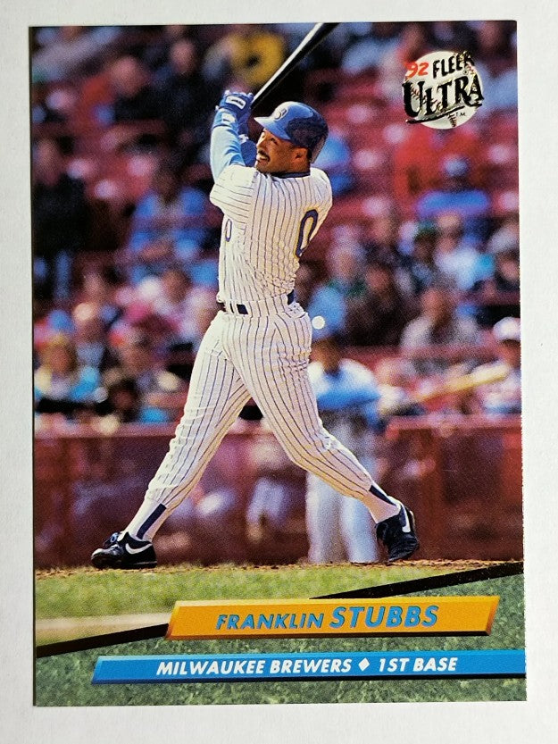 1992 Ultra #390 Franklin Stubbs
