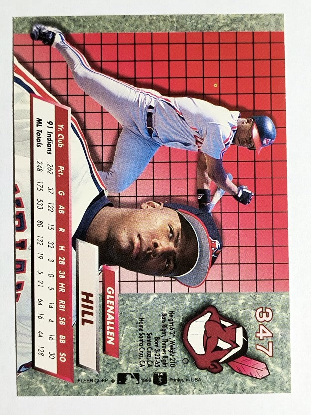 1992 Ultra #347 Glenallen Hill