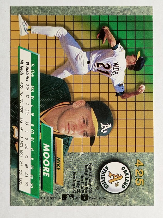 1992 Ultra #425 Mike Moore
