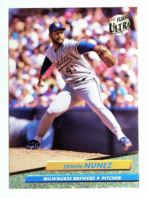1992 Ultra #387 Edwin Nunez